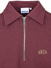 Supply & Co Sweat Polocollar Zip Aarav Braun