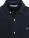 Scotch and Soda Camicia in velluto a coste tinta unita nera Product / Detail