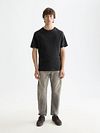 Scotch And Soda Core T-Shirt Negro Model / Voorkant