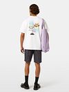 Scotch & Soda T-Shirt con artwork en blanco Model / Achterkant