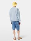 Sudadera Scotch and Soda con bordado azul claro Model / Achterkant