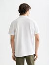 Scotch And Soda Core Piqué Polo Vit Model / Achterkant