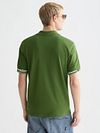 Scotch And Soda Core Piqué Polo Grön Model / Achterkant