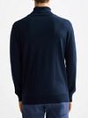 Scotch and Soda Pull Col Roulé Marine Model / Achterkant