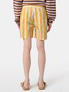 Scotch & Soda Short de Bain Rayures Jaune Model / Achterkant