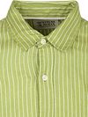 Scotch and Soda Striped Linne Skjorta Grön  Product / Detail