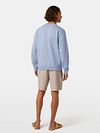 Sweter Scotch and Soda Core jasnoniebieski Model / Achterkant