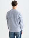 Sweter Scotch and Soda w niebieskim melanżu Model / Achterkant
