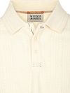 Scotch & Soda Strikket Polo Strukturert Ecru Product / Detail