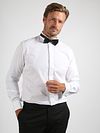 Koszula smokingowa Miami biała Model / Voorkant z Stefan
