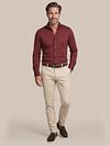 Suitable Sorona Shirt Wine Red Model / Voorkant