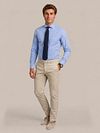 Steppin' Out Oxford Shirt Checks Blue Model / Voorkant