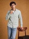 King Essentials The Tommy Chemise Vert Sauge Model / Voorkant