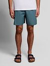 Lyle & Scott Badeshorts Petroleum Model / Voorkant