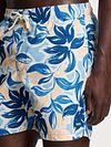 Shiwi costume da bagno Mike Floral Leafs blu Model / Detail