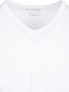 Slater pack de 2 Basic Fit T-Shirt con cuello de pico blanco Product / Detail