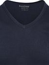 Slater pack de 2 T-Shirt Basic Fit con cuello de pico en azul marino Product / Detail