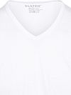 Slater pack de 2 Basic T-Shirts extra largos con cuello de pico en blanco Product / Detail