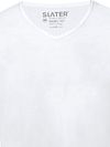 Slater 2-pack T-shirt Basic Extra Lang V-hals Wit Product / Detail