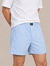 Steppin' Out Boxer Popeline Unie Bleu Clair