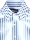 Steppin' Out Extra Long Sleeves Shirt Stripes Blue