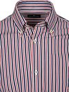 Steppin' Out Camicia Riga Blu navy Rosso