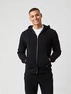 Björn Borg Centre Zip Hoodie Sort Model / Voorkant