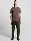 Lyle and Scott Polo i en flot Espresso-farve Model / Voorkant