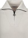 Suitable Pull Demi-Zip Tias Cooldry Knit Greige Product / Detail