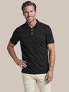 Suitable Boris Polo Shirt Black Model / Voorkant