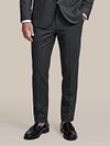 Spodnie garniturowe Suitable Aiden Houndstooth Forest w kolorze zielonym Model / Voorkant