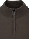 Suitable Race Half Zip Pullover Moosgrün