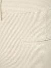 Spodnie chino Profuomo z szerokiego sztruksu w kolorze ecru Product / Detail