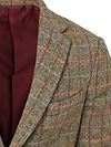 Steppin' Out Sport Jacket Shetland Wool Check Green