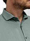 State Of Art Camisa Casual Lino Green Model / Detail