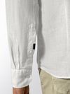 State Of Art Camisa Casual Lino White Model / Detail