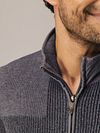 State Of Art Cardigan Structure Contrast Anthracite