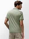 State of Art Effectknit Polo Green Model / Achterkant