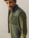 State Of Art Vest Teddy Oliven Model / Detail