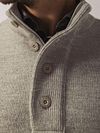 State Of Art Maglione con collo mock beige Model / Detail