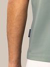 State of Art Poloshirt Jersey Interlock Jade Model / Detail