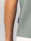 State of Art Polo Shirt Jersey Interlock Jade Model / Detail