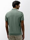 State of Art Poloshirt Piqué Jade Model / Achterkant