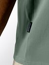 State of Art Poloshirt Piqué Jade Model / Detail
