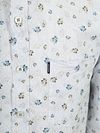 State of Art Shirt Flower Print White Product / Detail