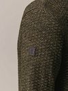 State Of Art Strickjacke Structure Melange Braun