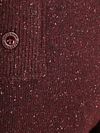 Melanżowy sweter State of Art z kołnierzem typu mocker w kolorze bordowym Product / Detail