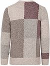 State of Art Pullover Burgundy Blok op Kit Product / Achterkant