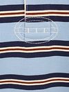 Steppin' Out Rugby Polo Shirt Stripe Blue Product / Detail