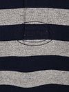 Steppin' Out Rugby Poloshirt Streifen Navy Grau Product / Detail